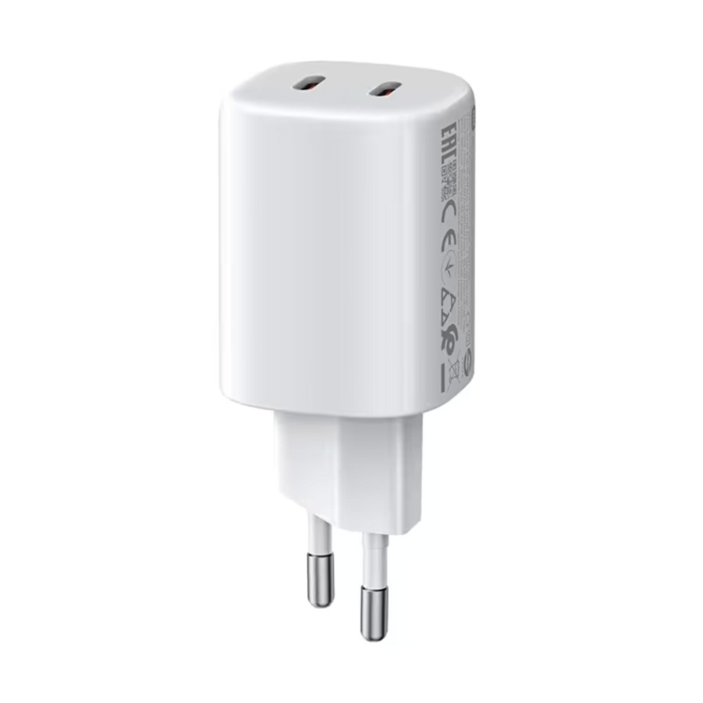TRAVEL XIAOMI BHR087OEU NANO TURBO USB-C X2 15V/3A 20V/2.25A 45W WHITE PACKING OR
