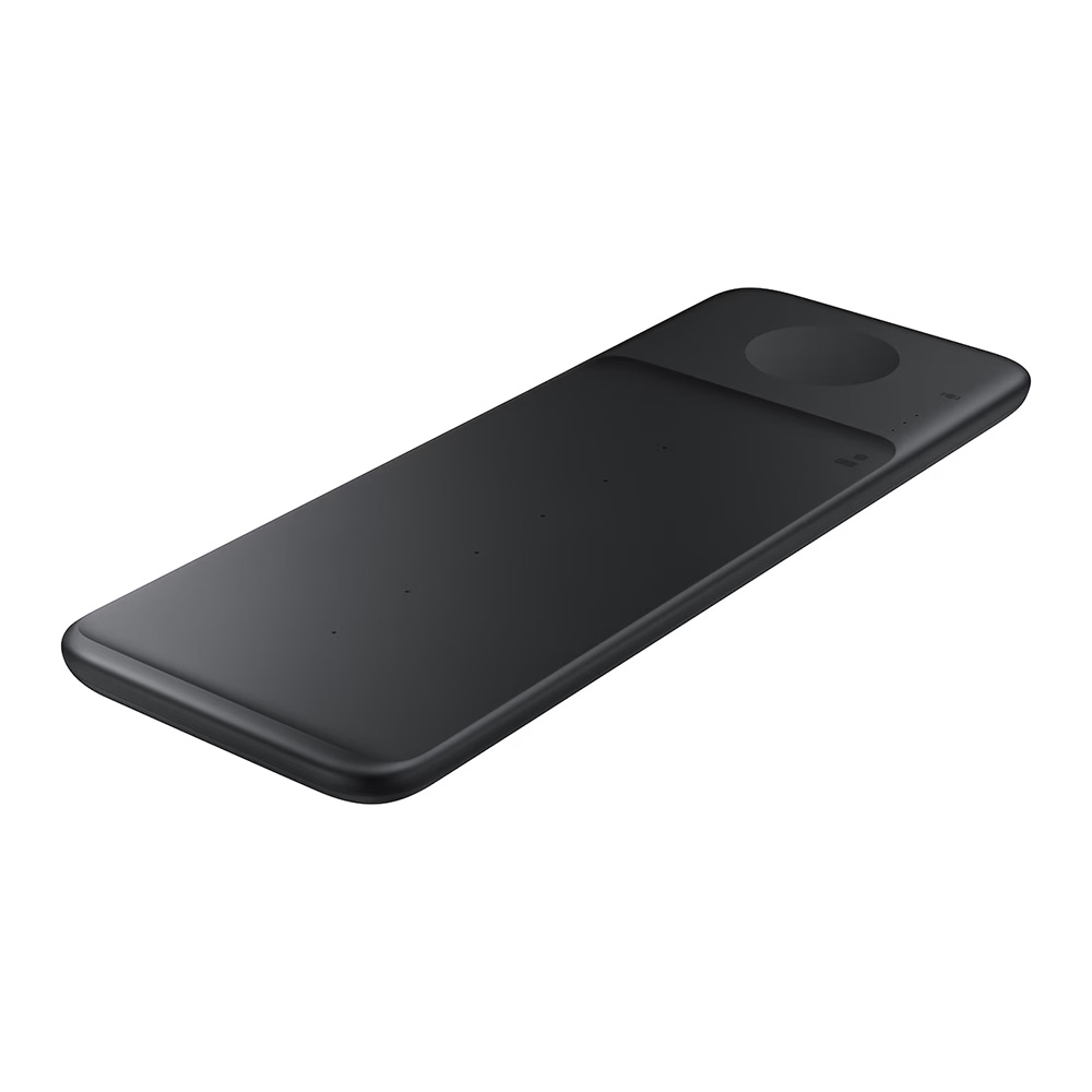 WIRELESS CHARGER TRIO SAMSUNG EP-P6300TBEGEU 3 in 1 9W FAST CHARGE BLACK PACKING OR