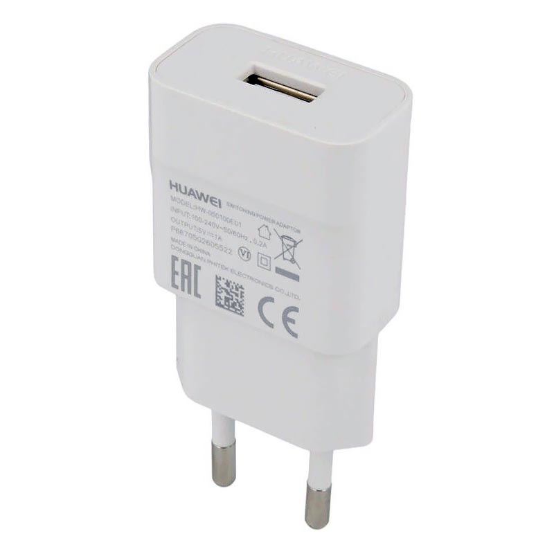 TRAVEL HUAWEI HW-050100E01 USB-A 5.0V 1.0A 5W WHITE BULK OR