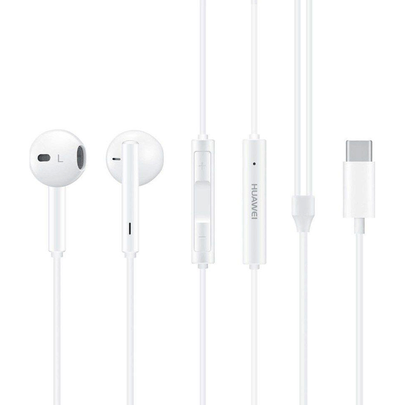 HANDS FREE STEREO HUAWEI CM33 USB-C WHITE BULK OR
