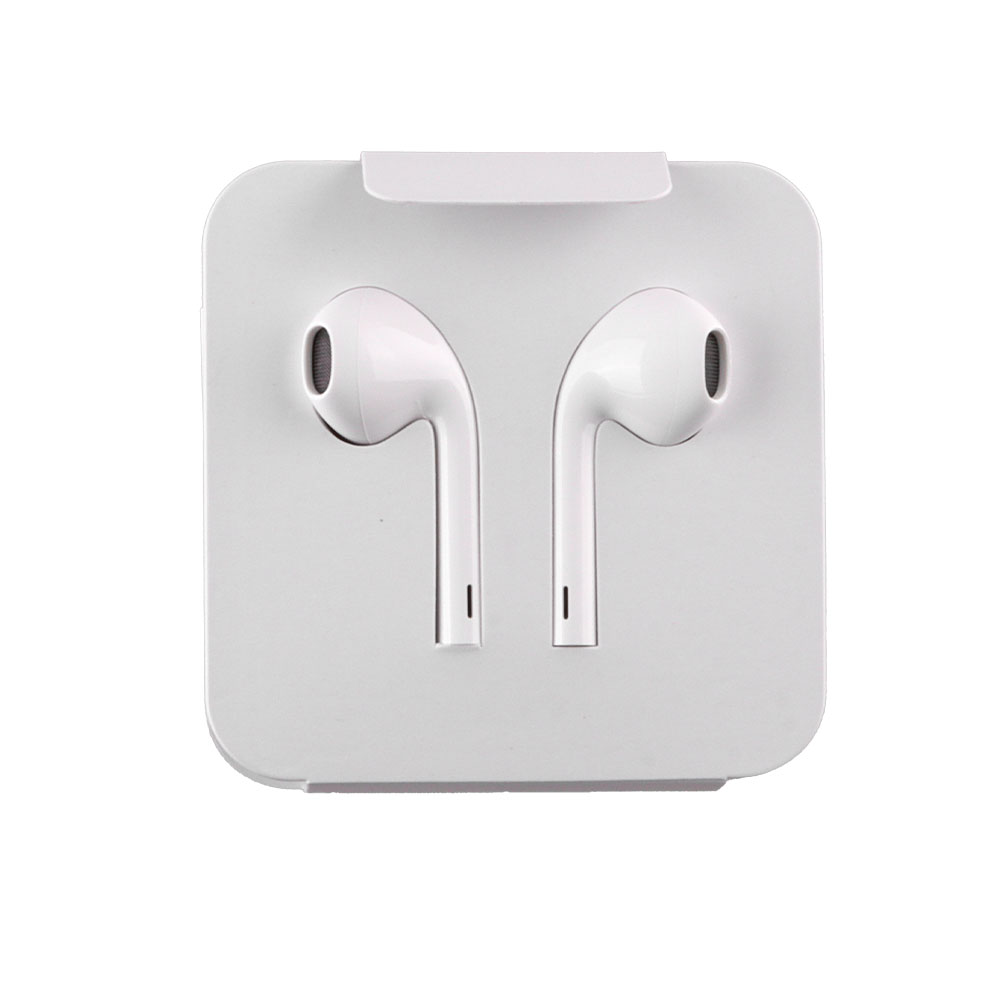 APPLE HANDS FREE STEREO EARPODS WITH REMOTE AND MIC MNHF2ZM/A A1472 3.5m WHITE BULK OR