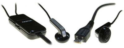 HANDS FREE STEREO NOKIA HS-82 7900/8800arte/6500c BULK OR