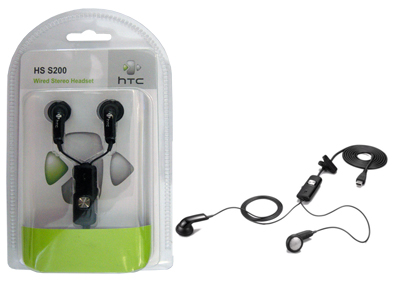 HANDS FREE STEREO HTC S200 P3300/P3600/TyNT BLACK PACKING OR