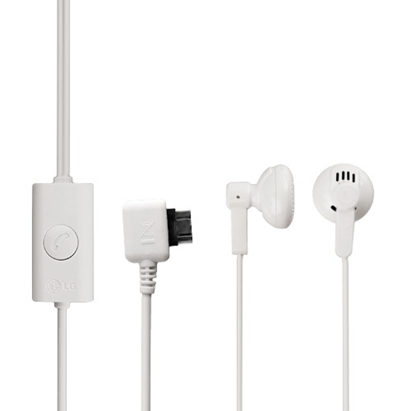 HANDS FREE STEREO LG SGEY0003737 KG800/KU990 WHITE BULK OR