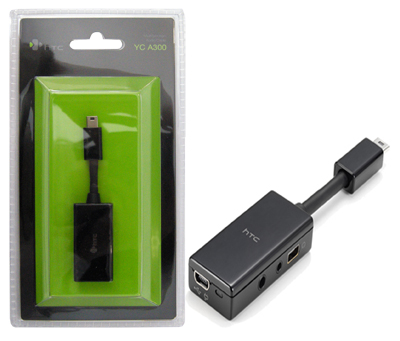 HTC YA 300 P3700/P3450 (mini USB) AUDIO CABLE PACKING OR