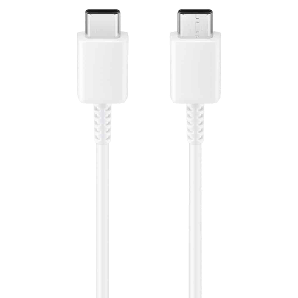 SAMSUNG EP-DW767JWEGEU TAB S8 USB-C TO USB-C ΦΟΡΤΙΣΗ-DATA 3A 1.8m WHITE BULK OR