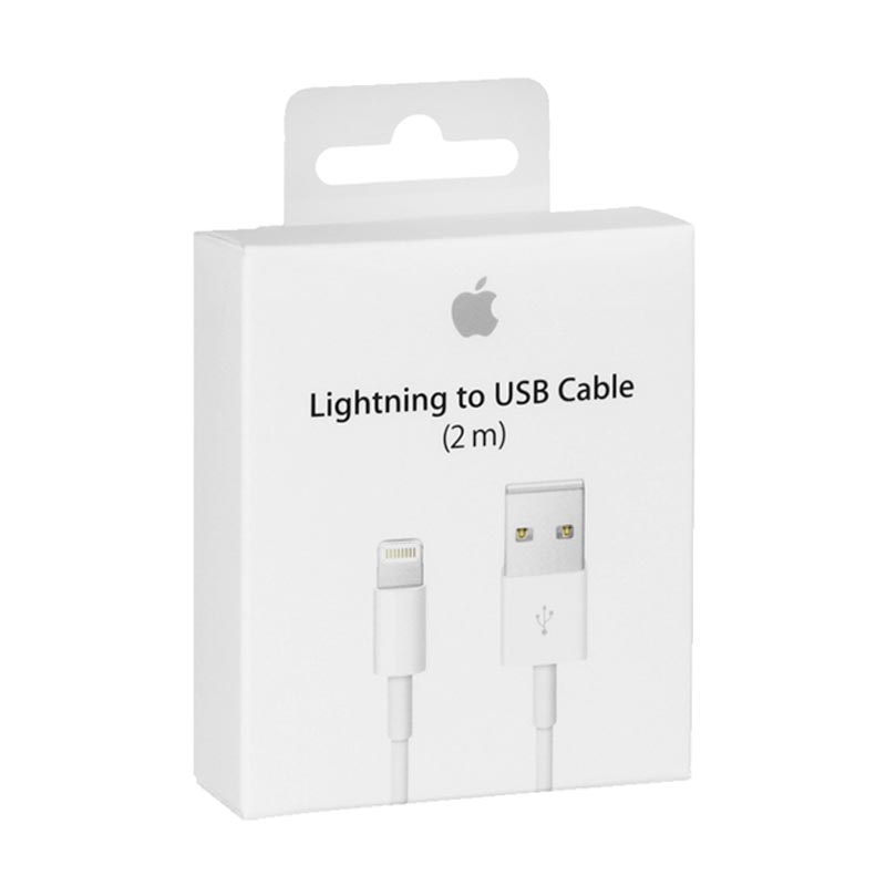 APPLE USB-A 2.0 TO LIGHTNING MD819ZM/A A1510 USB ΦΟΡΤΙΣΗΣ-DATA 2m WHITE PACKING OR
