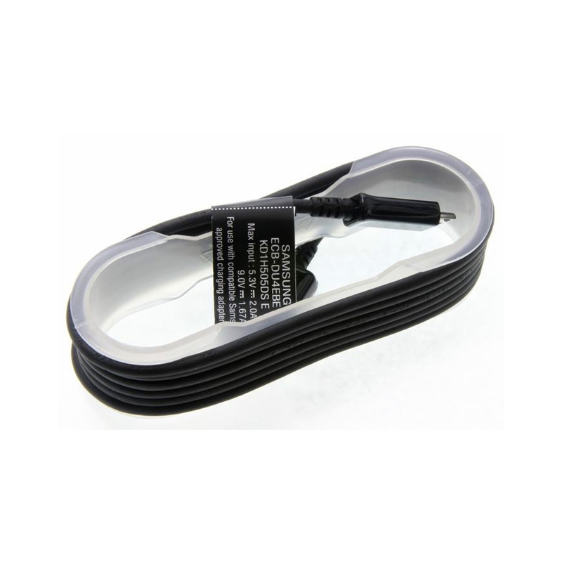 SAMSUNG ECB-DU4EBE micro USB ΦΟΡΤΙΣΗΣ-DATA 2A 1.5m BLACK BULK OR