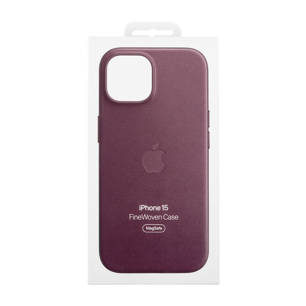 ΘΗΚΗ IPHONE 15 MT3E3ZM/A FINEWOVEN MAGSAFE BACK COVER MULBERRY PACKING OR