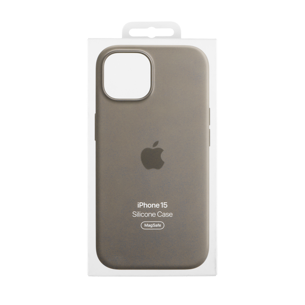 ΘΗΚΗ IPHONE 15 MT0Q3ZM/A SILICONE MAGSAFE COVER CLAY PACKING OR