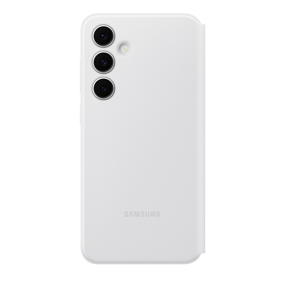 ΘΗΚΗ SAMSUNG S24 FE 5G S721 S-VIEW WALLET CASE EF-ZS721CWEGWW WHITE PACKING OR