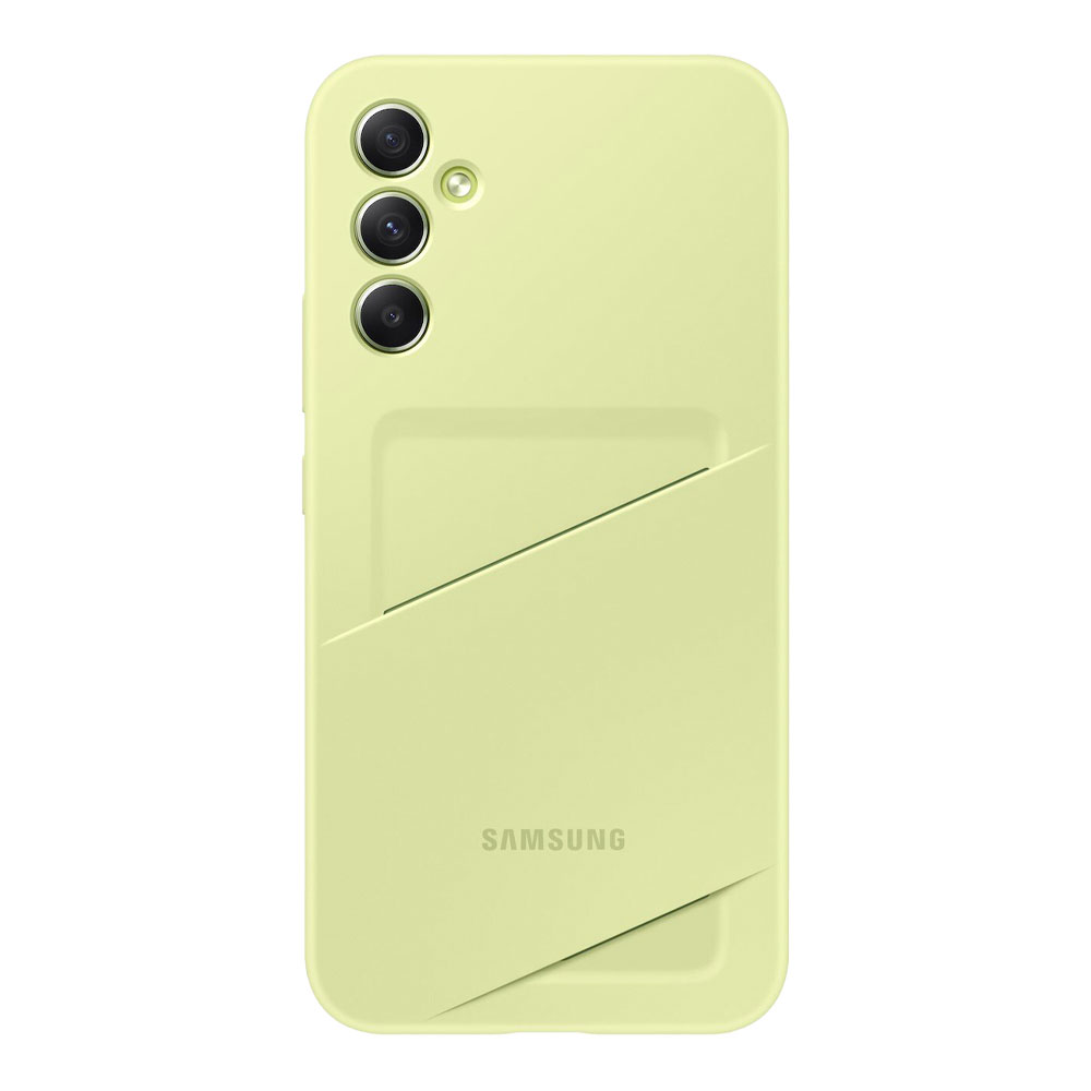 ΘΗΚΗ SAMSUNG A34 5G A346 6.6in CARD SLOT COVER EF-OA346TGE LIME PACKING OR