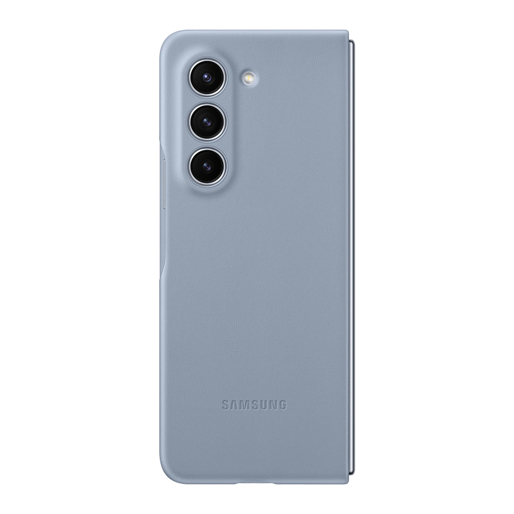 ΘΗΚΗ SAMSUNG Z FOLD 5 5G F946 ECO LEATHER COVER EF-VF946PLEGWW ICY BLUE PACKING OR