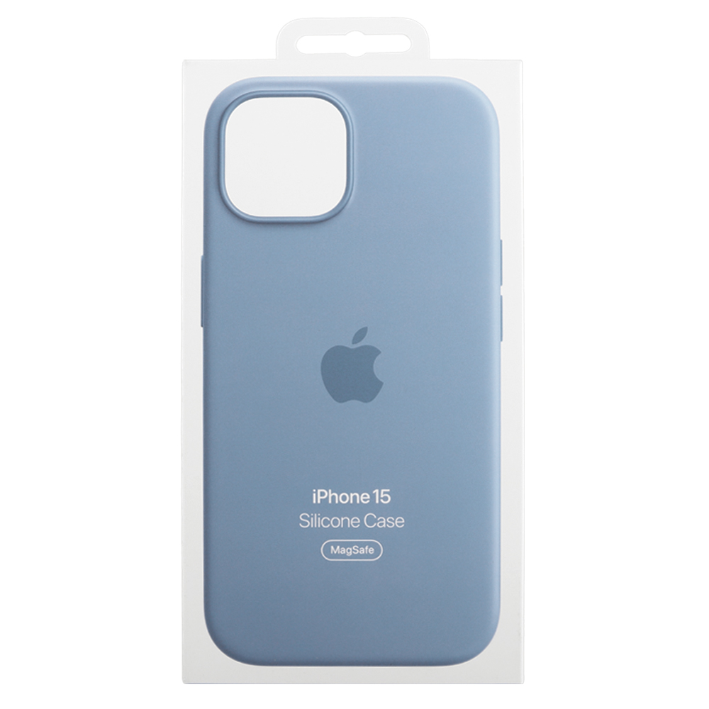 ΘΗΚΗ IPHONE 15 MT0Y3ZM/A SILICONE MAGSAFE COVER WINTER BLUE PACKING OR