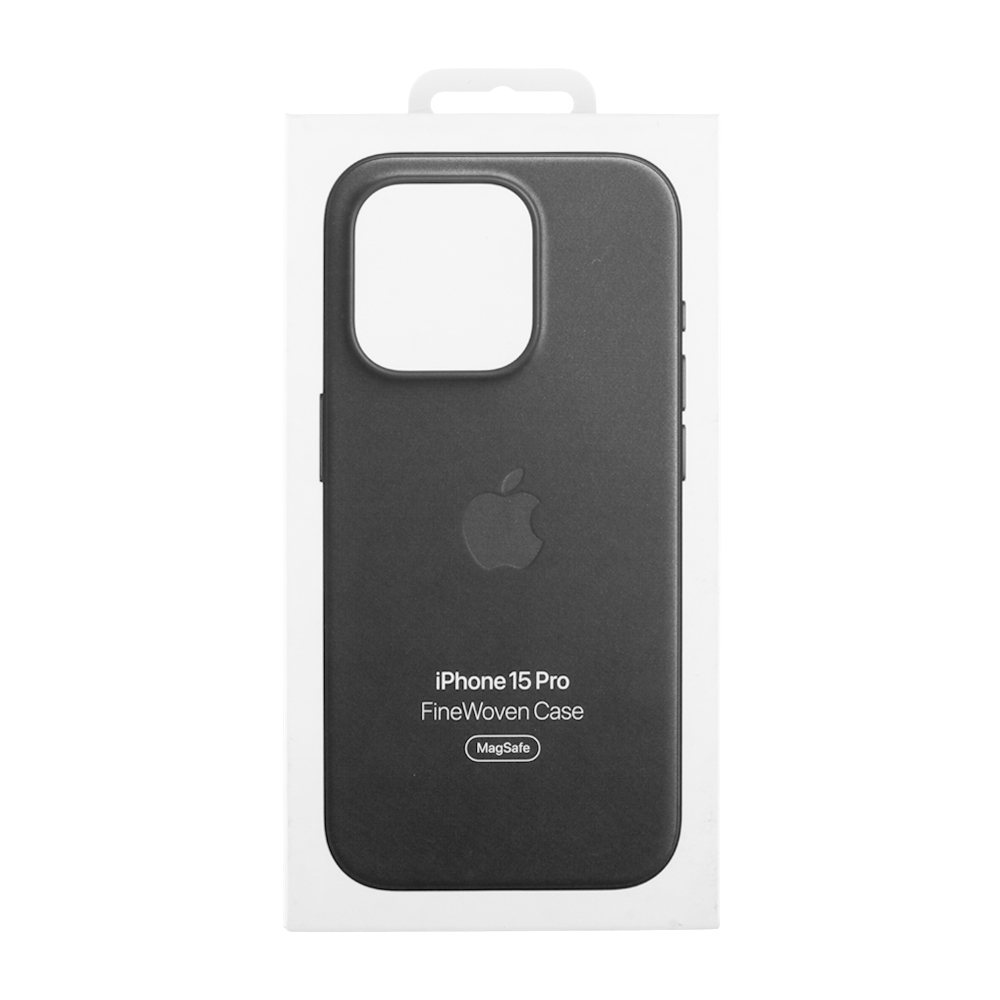 ΘΗΚΗ IPHONE 15 PRO MT4H3ZM/A FINEWOVEN MAGSAFE BACK COVER BLACK PACKING OR
