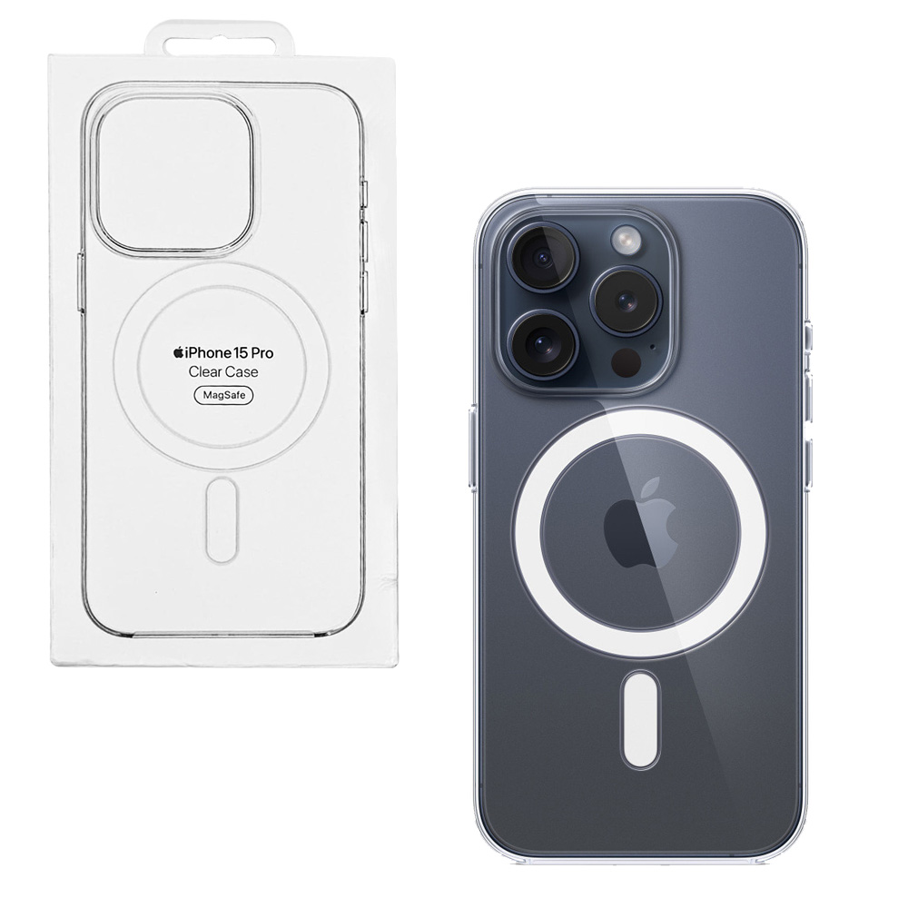ΘΗΚΗ IPHONE 15 PRO MT223ZM/A CLEAR MAGSAFE COVER TRANSPARENT PACKING ORIGINAL