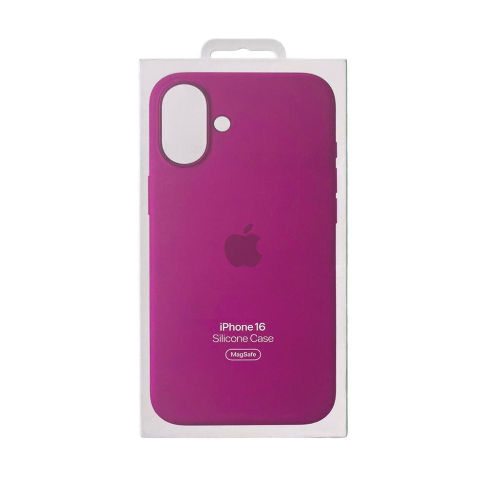 ΘΗΚΗ IPHONE 16 MYY13ZM/A SILICONE MAGSAFE CASE FUCHSIA PACKING OR