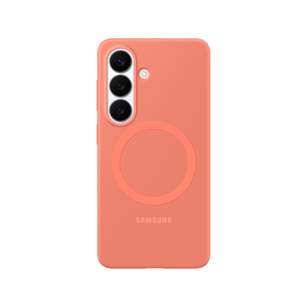 ΘΗΚΗ SAMSUNG S26 5G S942 SILICONE MAGNET COVER EF-ES942COEGWW CORAL RED PACKING OR