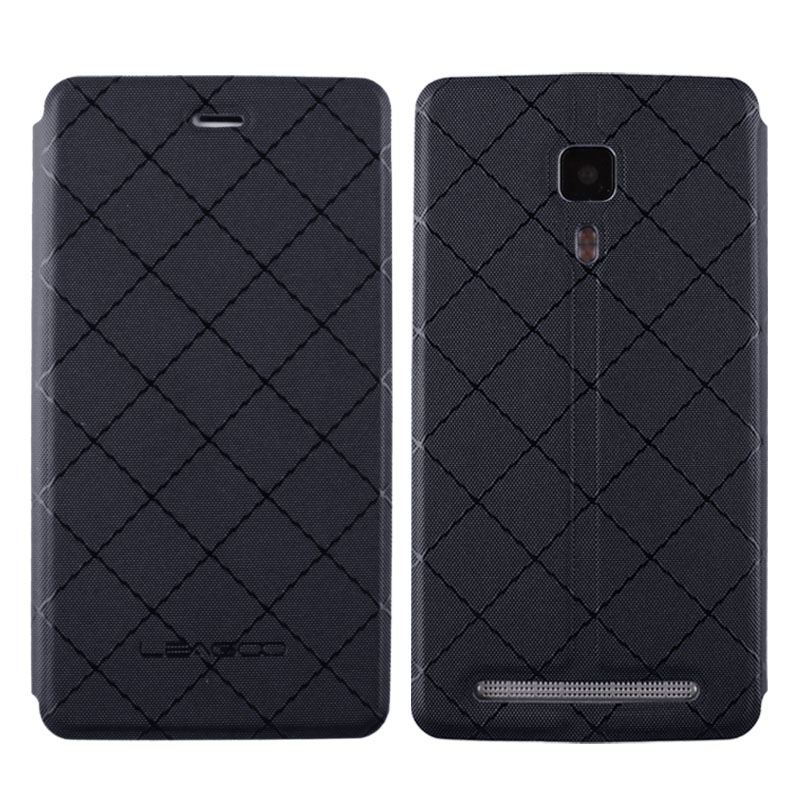 ΘΗΚΗ LEAGOO Z1 LEATHER BOOK CASE BLACK OR