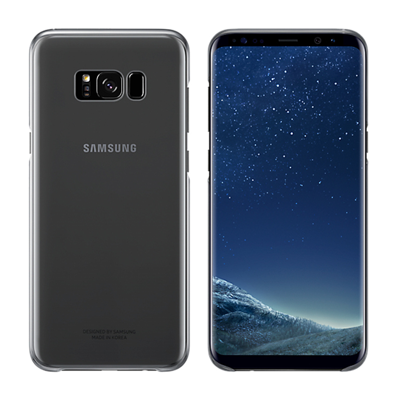 ΘΗΚΗ SAMSUNG S8 PLUS G955 CLEAR COVER EF-QG955CBEGWW BLACK PACKING OR