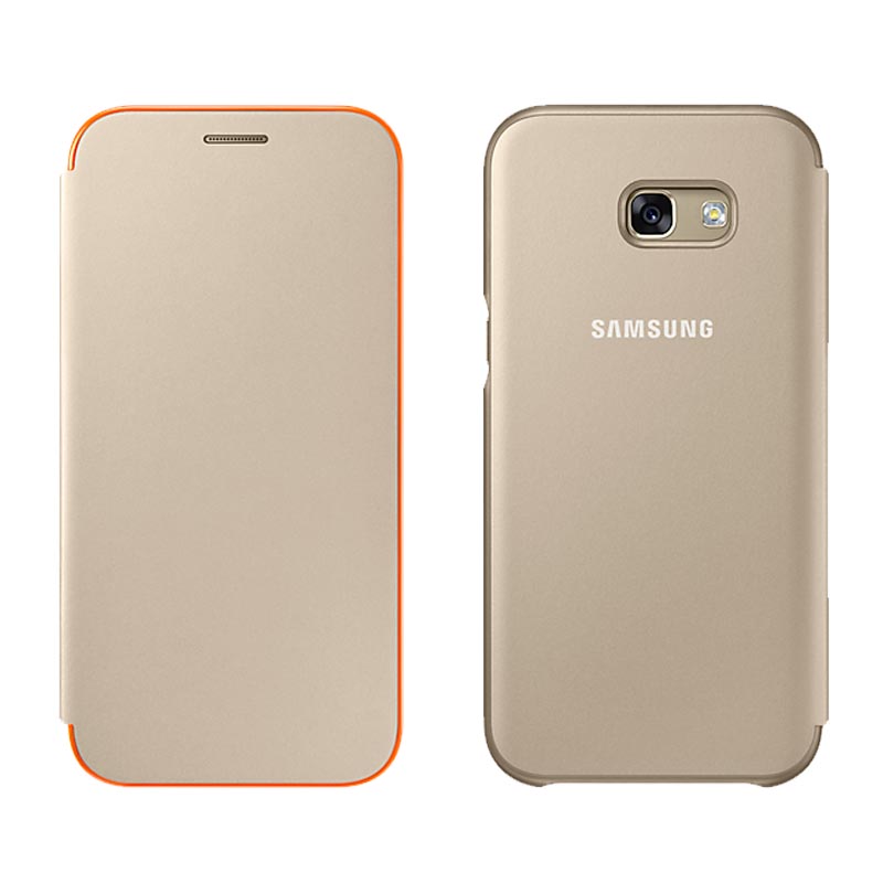 ΘΗΚΗ SAMSUNG A3 2017 A320 NEON FLIP COVER EF-FA320PFEGWW GOLD PACKING OR
