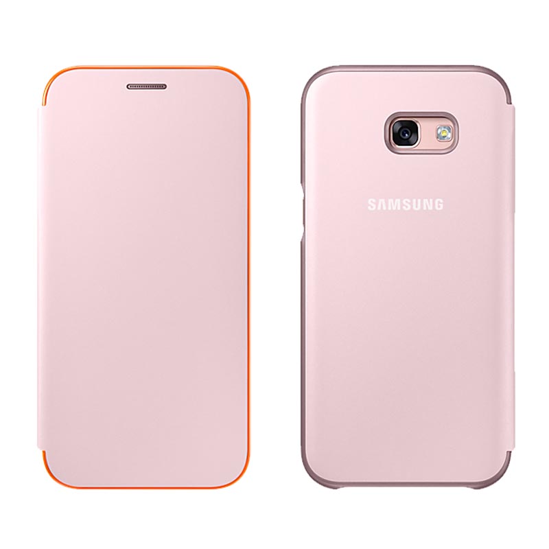 ΘΗΚΗ SAMSUNG A3 2017 A320 NEON FLIP COVER EF-FA320PPEGWW PINK PACKING OR