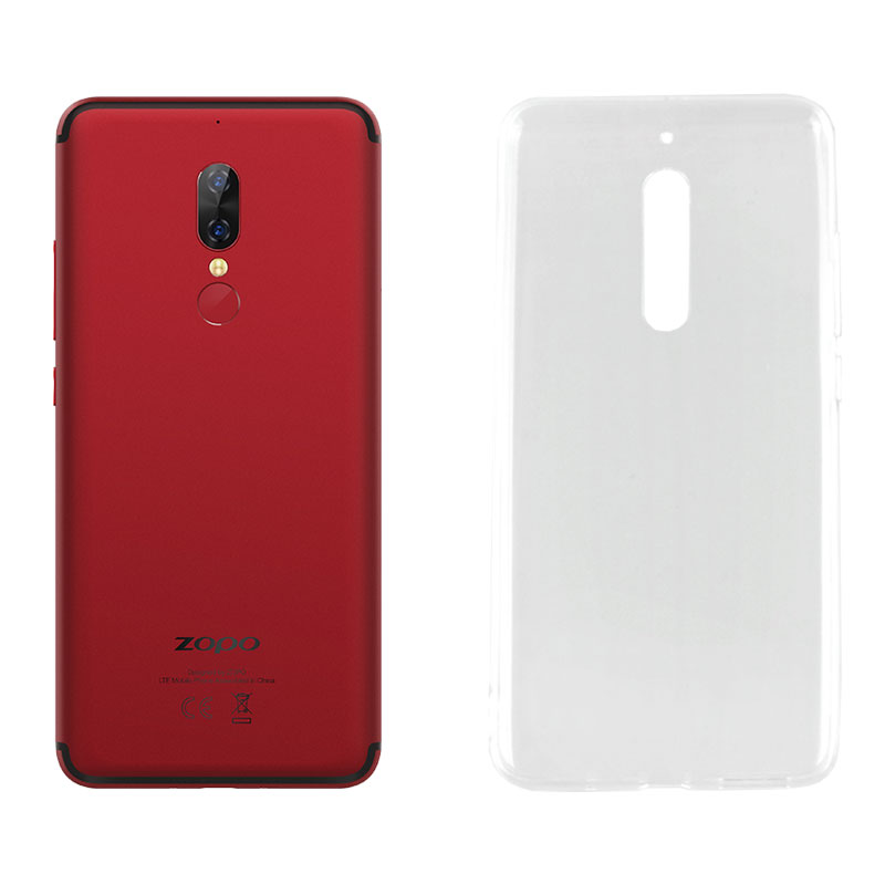 ΘΗΚΗ ZOPO P5000 CLEAR AIR FACEPLATE TRANSPARENT OR