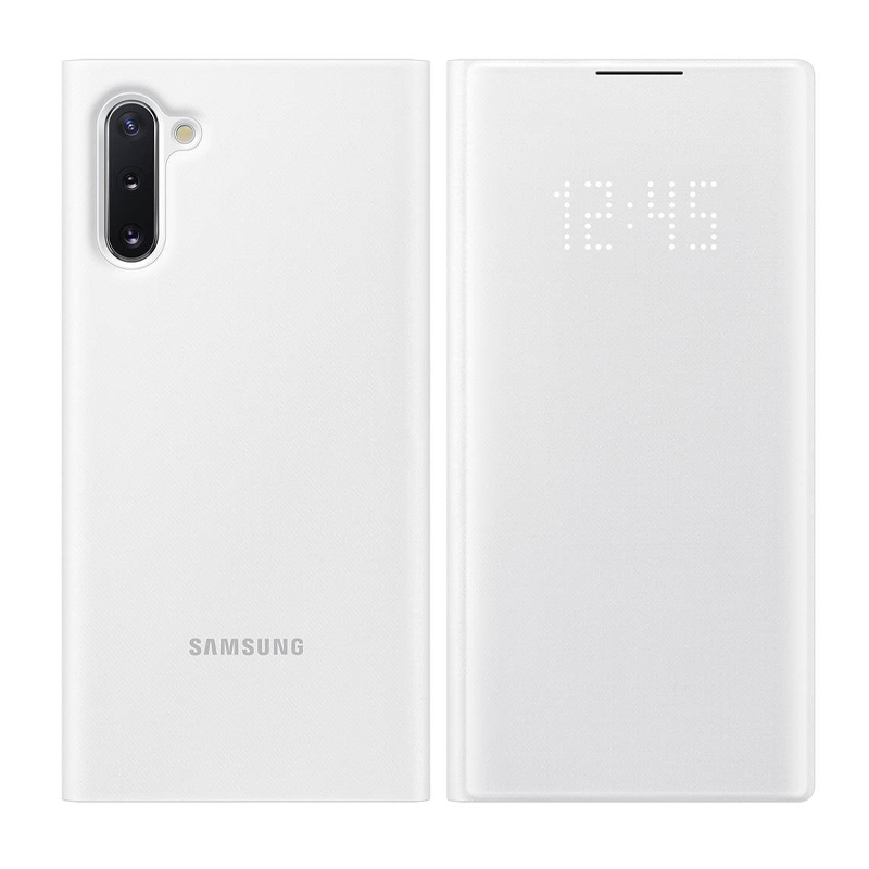 ΘΗΚΗ SAMSUNG NOTE 10 N970 LED VIEW COVER EF-NN970PWEGWW WHITE PACKING OR