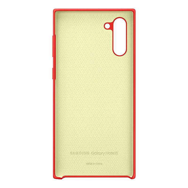 ΘΗΚΗ SAMSUNG NOTE 10 N970 SILICONE COVER EF-PN970TREGWW RED PACKING OR