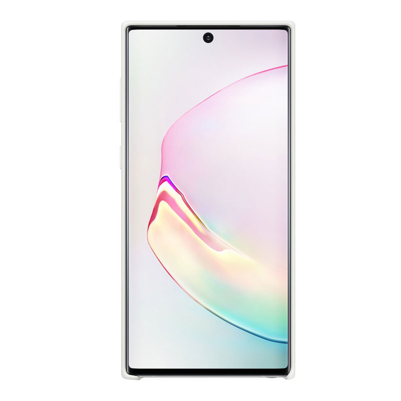 ΘΗΚΗ SAMSUNG NOTE 10 N970 SILICONE COVER EF-PN970TWEGWW WHITE BLUE PACKING OR