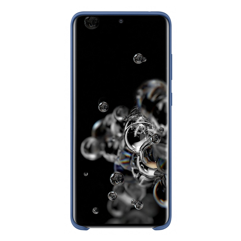 ΘΗΚΗ SAMSUNG S20 ULTRA G988 SILICONE COVER EF-PG988TNEGEU NAVY PACKING OR