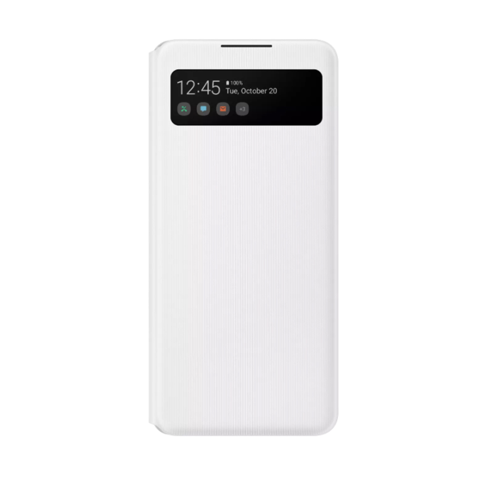 ΘΗΚΗ SAMSUNG A42 5G A426 S VIEW WALLET COVER EF-EA426PWEGEE WHITE PACKING OR