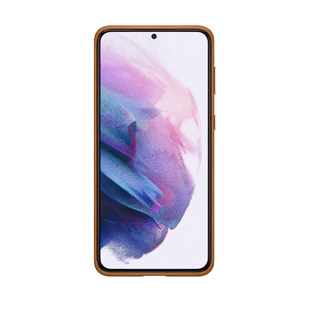 ΘΗΚΗ SAMSUNG S21 PLUS 5G G996 LEATHER COVER EF-VG996LAEGWW BROWN PACKING OR