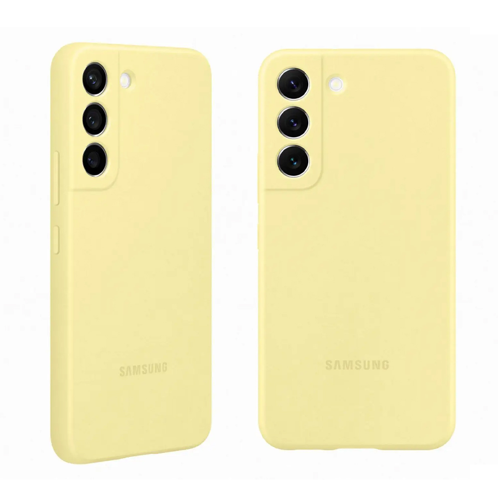 ΘΗΚΗ SAMSUNG S22 PLUS 5G S906 SILICONE COVER EF-PS906TYEGWW YELLOW PACKING OR