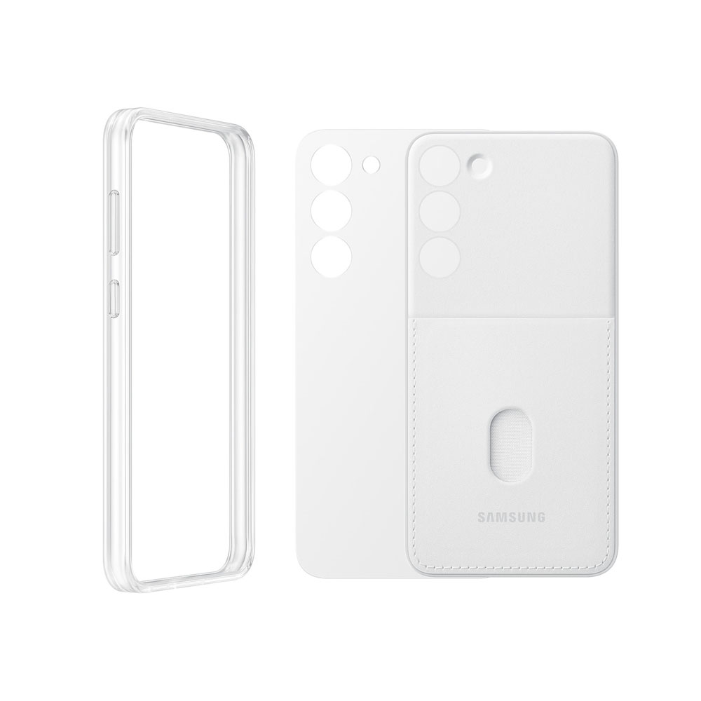 ΘΗΚΗ SAMSUNG S23 PLUS 5G S916 FRAME CASE EF-MS916CWEGWW WHITE PACKING OR