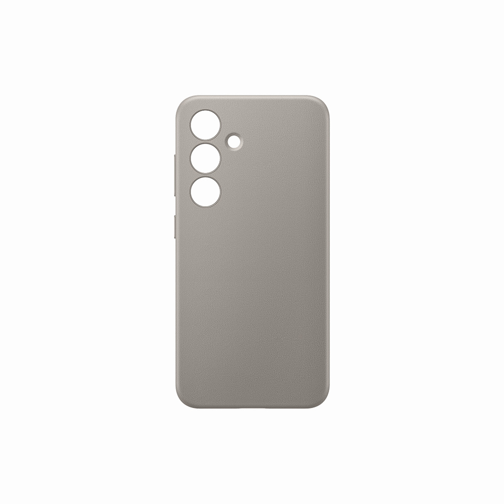 ΘΗΚΗ SAMSUNG S24 5G S921 VEGAN LEATHER CASE GP-FPS921HCAAW TAUPE PACKING OR
