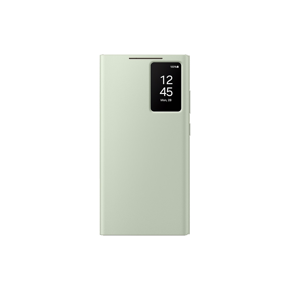 ΘΗΚΗ SAMSUNG S24 ULTRA 5G S928 S-VIEW WALLET COVER EF-ZS928CGEGWW LIGHT GREEN PACKING OR