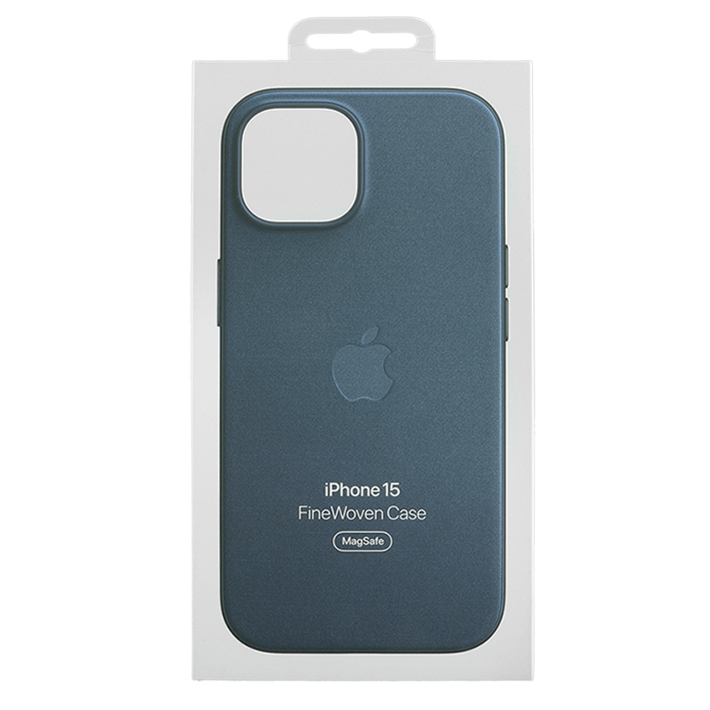ΘΗΚΗ IPHONE 15 MT3G3ZM/A FINEWOVEN MAGSAFE BACK COVER PACIFIC BLUE PACKING OR