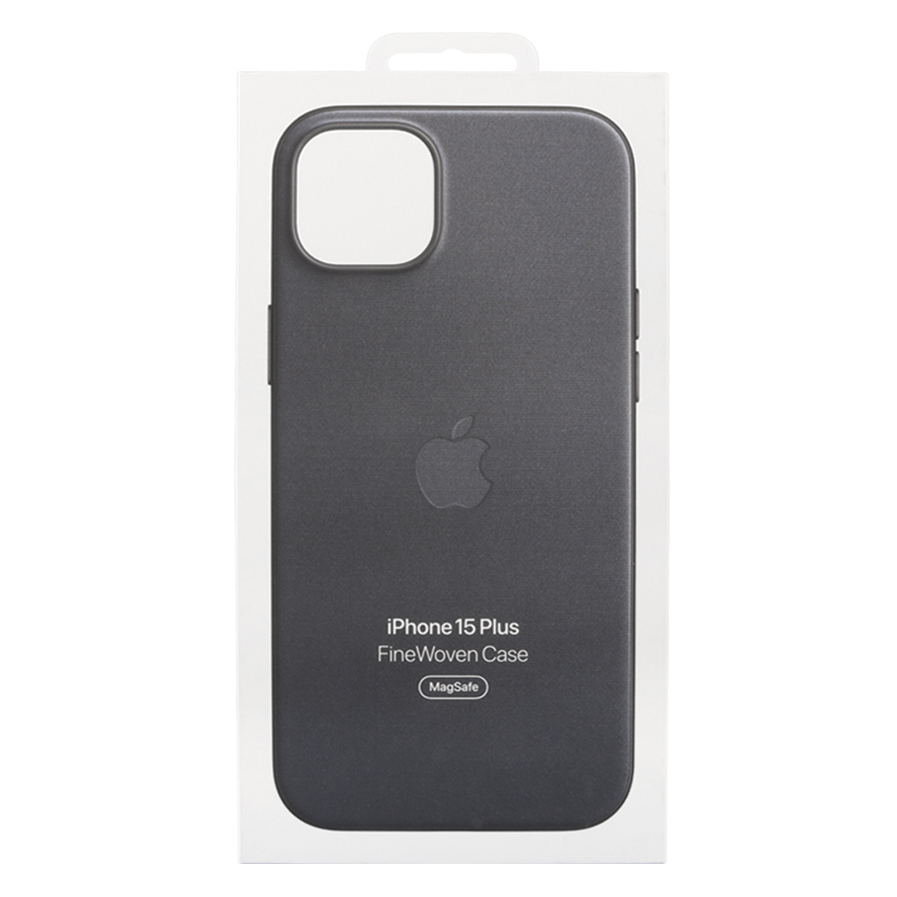 ΘΗΚΗ IPHONE 15 PLUS MT423ZM/A FINEWOVEN MAGSAFE BACK COVER BLACK PACKING OR