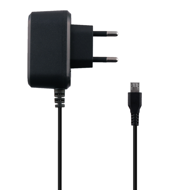 TRAVEL NSP 1800/2000/2300/2500 MICRO USB LONG 0.5A 2.5W 1M BLACK OR