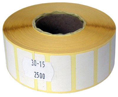 ΕΤΙΚΕΤΕΣ BARCODE 30Χ15mm (Φ25 2500/ΡΟΛΟ)