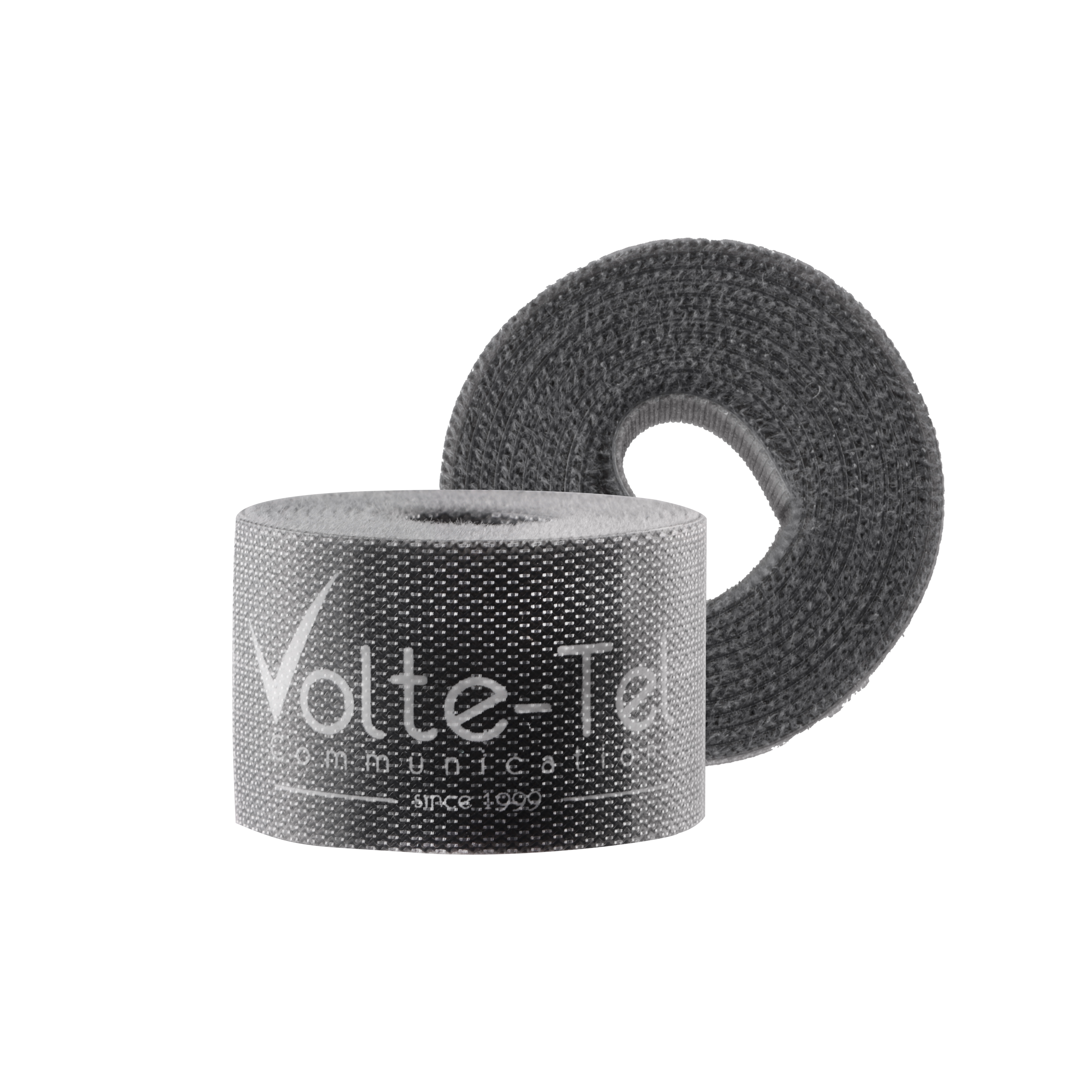 VOLTE-TEL VELCRO CABLE MANAGEMENT 25x1.2mm 1m GREY