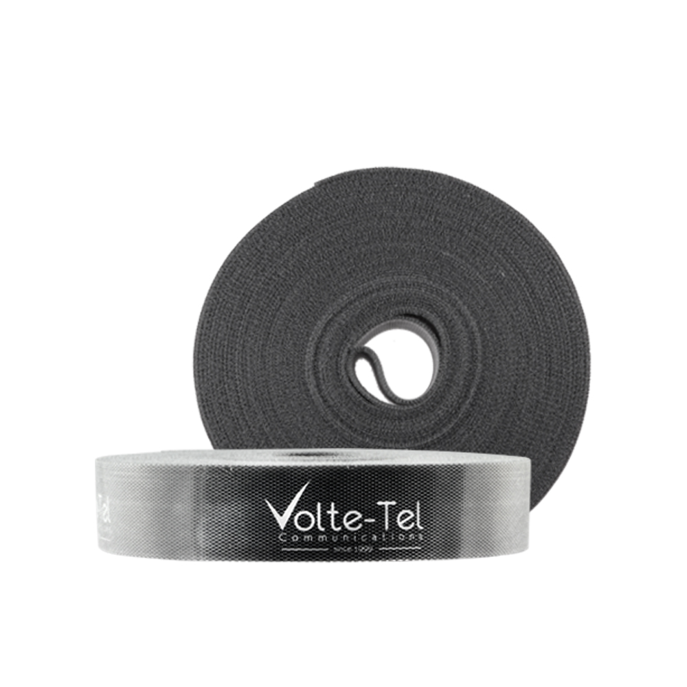 VOLTE-TEL VELCRO CABLE MANAGEMENT 25x1.2mm 10m GREY