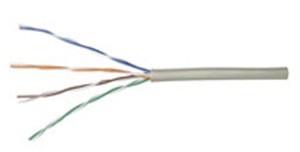 ΚΑΛΩΔΙΟ ΔΙΚΤΥΟΥ UTP CAT5 PVC ΡΟΛΟ 100m ΓΚΡΙ 4x2xAWG24/ΕΣ.ΚΑΛ-CCA