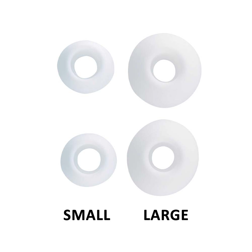 ΑΝΤΑΛΛΑΚΤΙΚΑ EARLAPS HANDS FREE UNIVERSAL NSP HN25/VT600/VT780 2 SMALL + 2 BIG WHITE